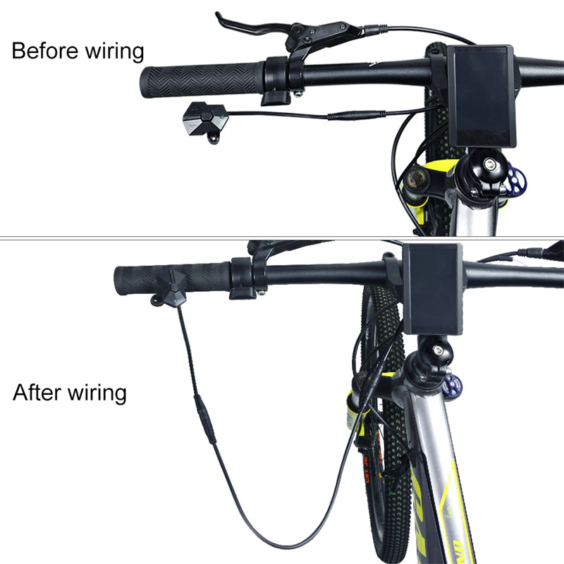 Elektrische Fiets 850C P850C Display Schakelaar Controller Verlengkabel Voor Bafang BBS01 BBS02 Bbshd Mid Drive Ebike Motor Accessoire