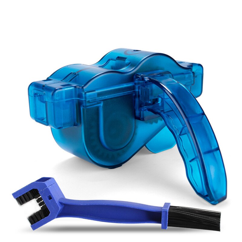 Mountain Bicycle Chain Cleaner Portable 3D Bicycle Chain Cleaner Bike Kit Bike Brushes Scrubber Wash Tool Bicycle Accessories: LT-0001-3