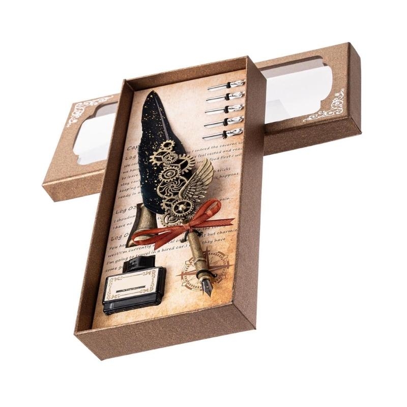 J0PB Calligraphys pisanie z 5 stalówkami kaligrafy pióro pióra pióro pióra