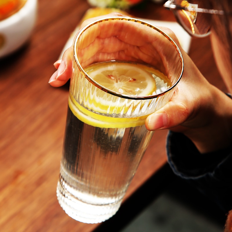 Champagner Bier Wasser Trinken Glas Mehrweg Tee Wasser Trinken Tee Gläser Bier Whisky Chavenas De Cafe Tasse Glas QJJ60BLB