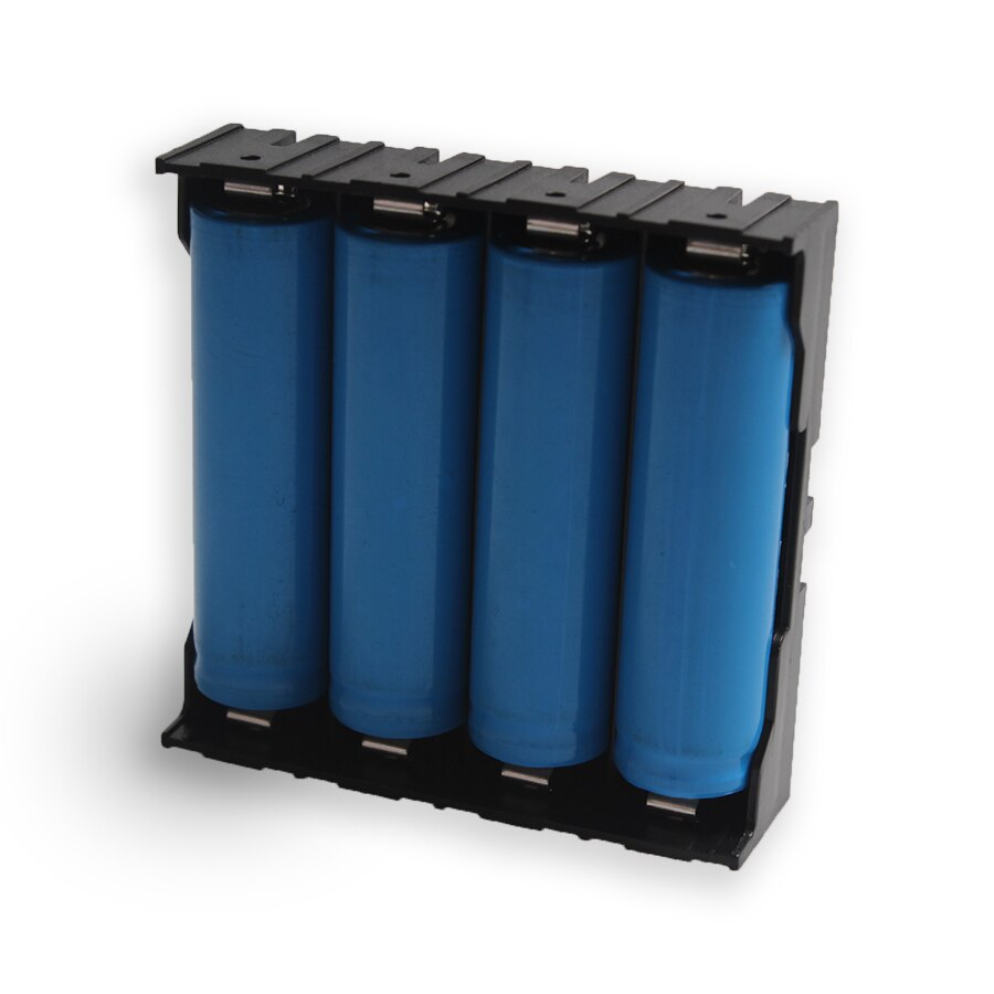 1 stks 4 Slots 18650 Batterij Plastic Batterij Houder/Doos Opbergdoos Voor 4*3.7 v 18650 Lithium Batterij Met 8Pin