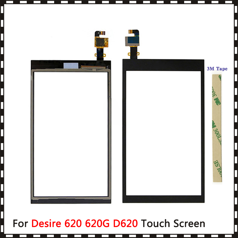Vervanging 5.0 "Voor Htc Desire 620 620G D620 Touch Screen Digitizer Sensor Outer Glas Lens Panel