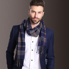 Europa Mode Sjaal Sjaals Mannen Winter Warm Tartan Sjaal Business Sjaal Plaid Katoen Wraps Bufanda Foulard Szaliki Ik Chusty
