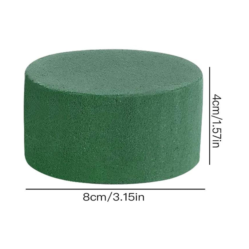 20 pièces de briques de mousse florale humide, bloc de polystyrène de fleuriste vert pour l&#39;arrangement de fleurs fraîches de printemps fournitures artisanat