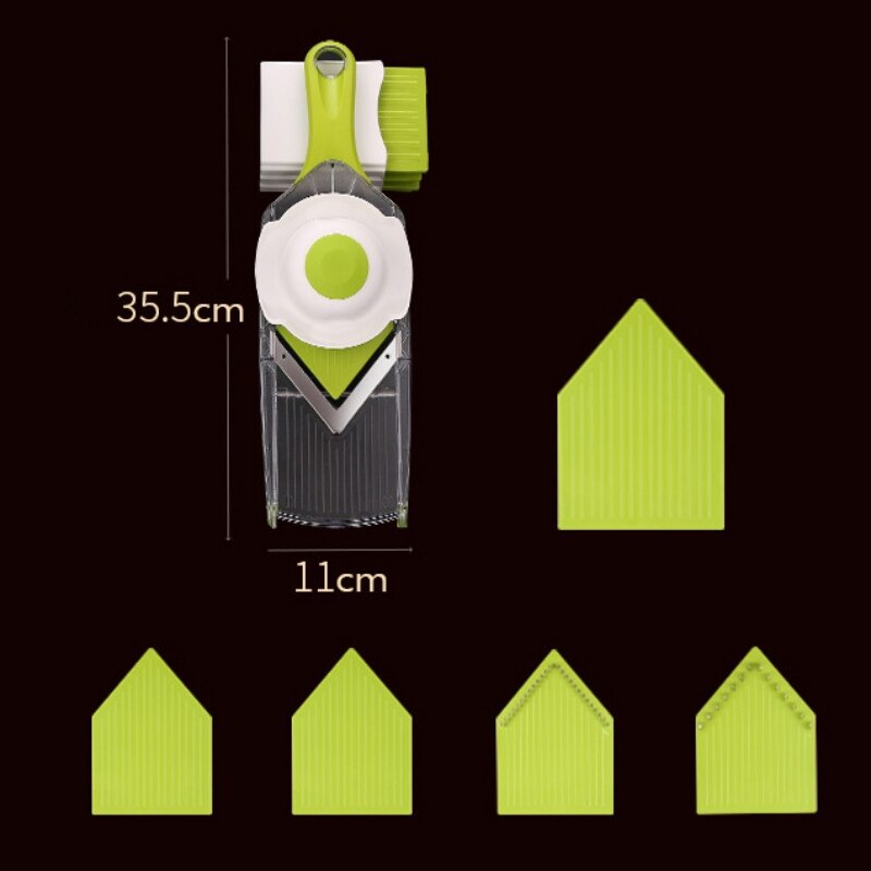 V-Blade Mandoline Slicer Cutter Julienne Voor Uien Tomaten Komkommer Citroen Fruit/Groenten Multifunctionele Keuken Gereedschap