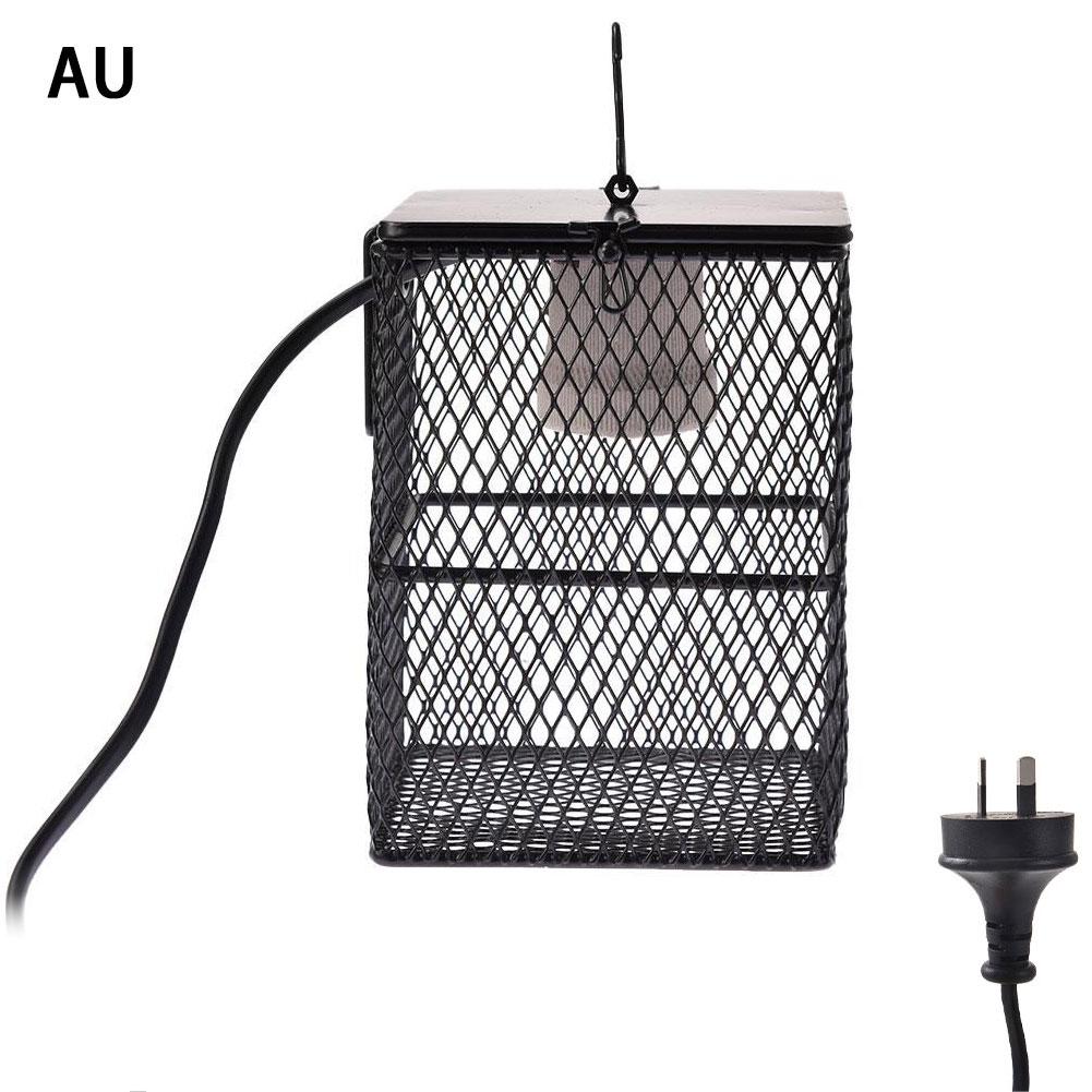 Pet supplies reptile incubator heating lamp shield reptile heating lamp shell cage protector chocadeira tortuga lizard