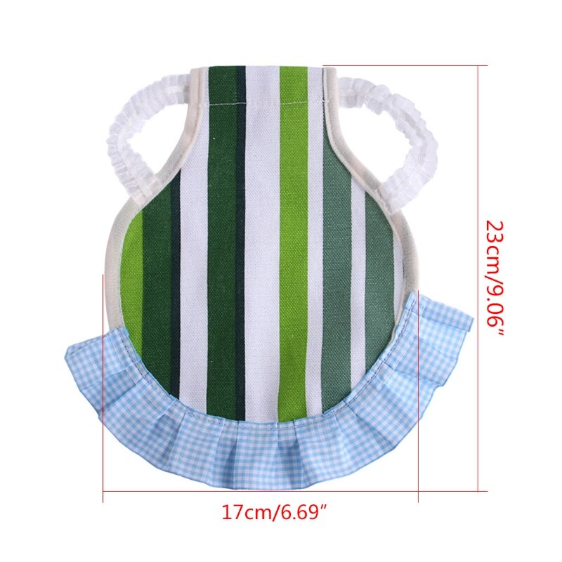 Chaleco elástico de encaje de pollo para mascotas, ropa de aves de corral, pato, sillín, delantal de protección, 667A