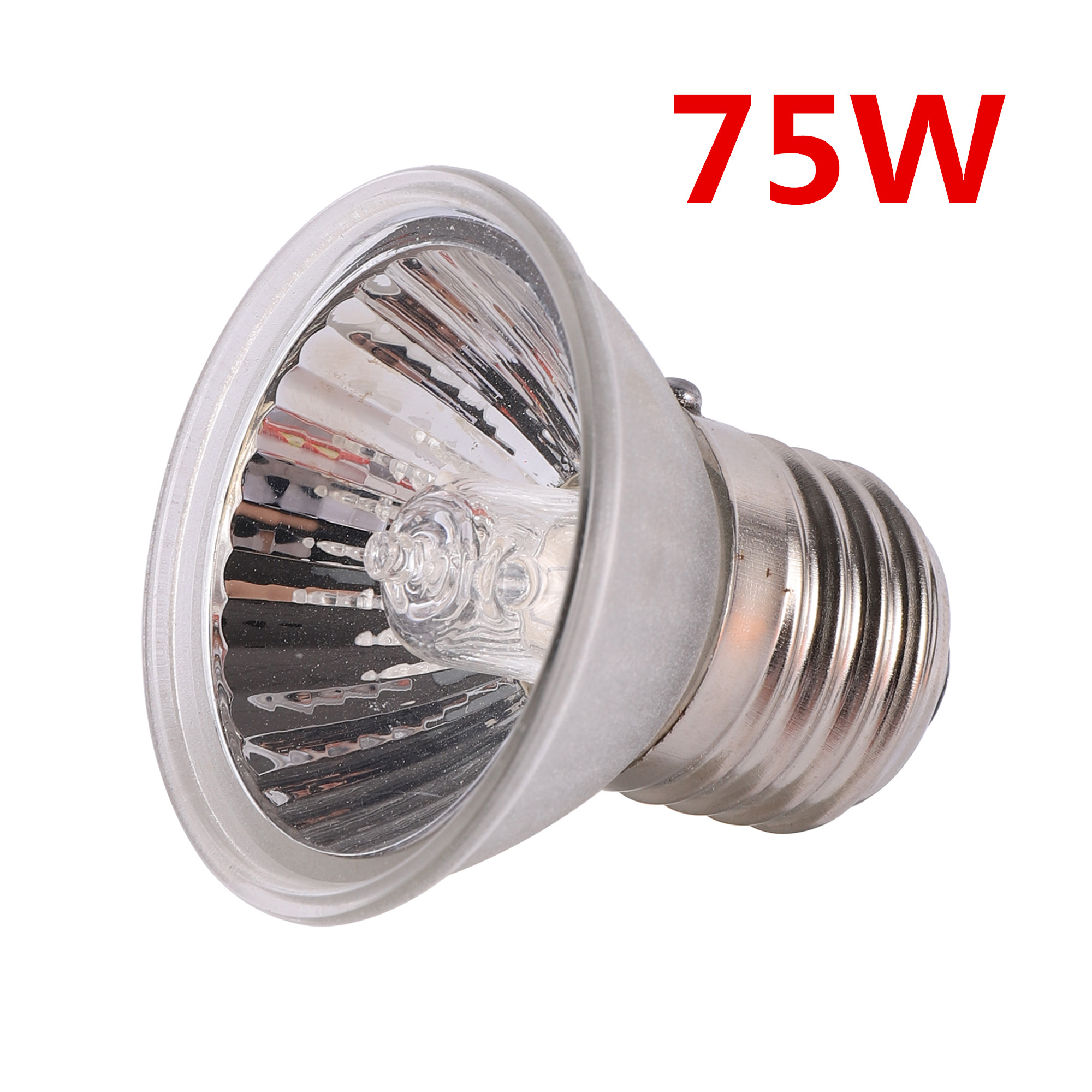 25/50/75W UVA + UVB 3,0 lámpara para reptiles bombilla tortuga tomar el sol bombillas de luz UV lámpara de calefacción anfibios lagartos controlador de temperatura 1 pieza: Caqui oscuro