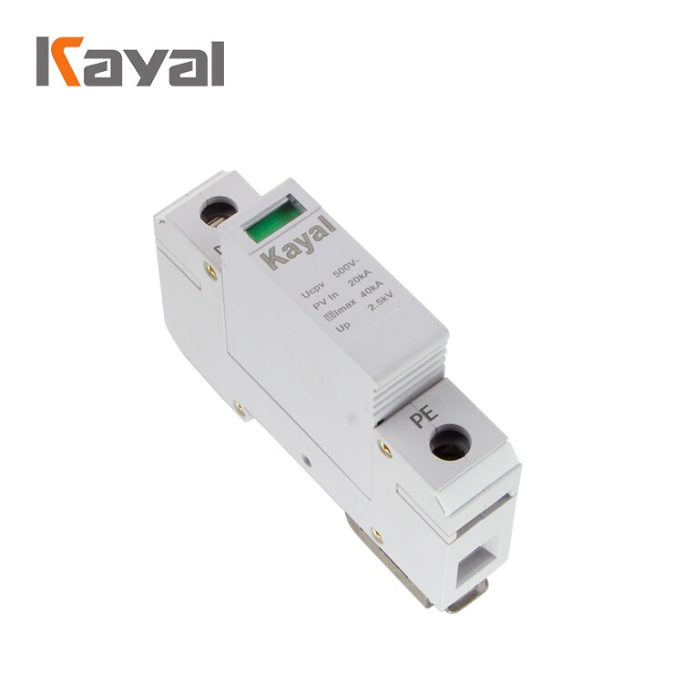 Genuine Kayal DC SPD 1000v 1P 2P 3P 4P 40KA Spd Solar Surge Arrester Spd Surge Protective Device Good Performance