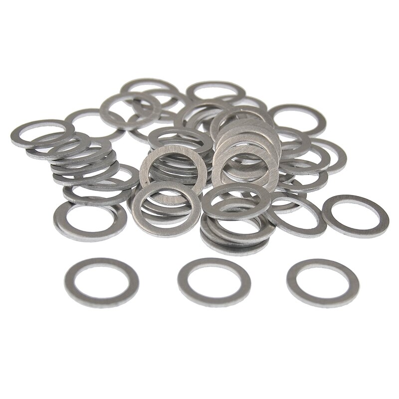 50 sztuk wtyczka spustowy podkładka automatyczny uszczelka olejowa pasuje robić Mazda 9956-41-400 995641400