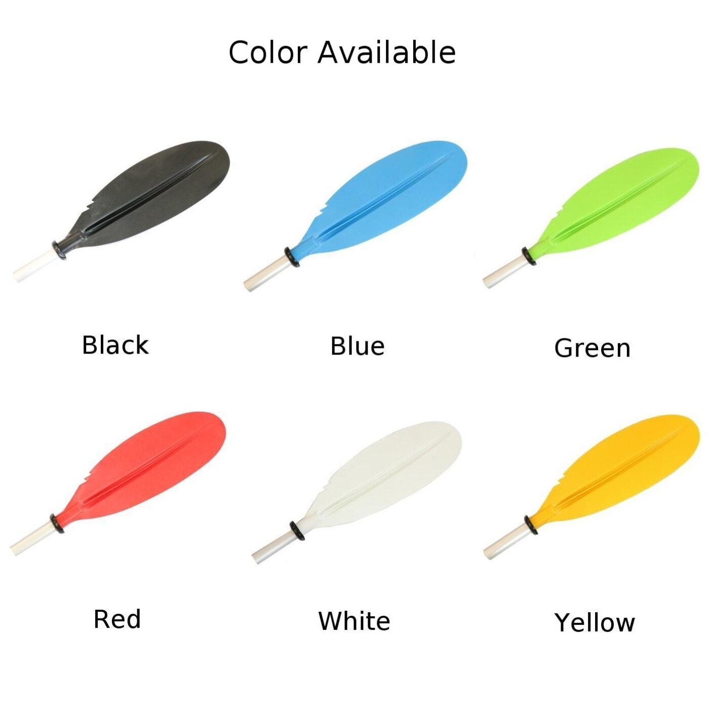 Detachable Aluminum Boat Oars Double-Ended Kayak Paddles Float Raft Canoe Detachable Portable Double-headed Ship Oar