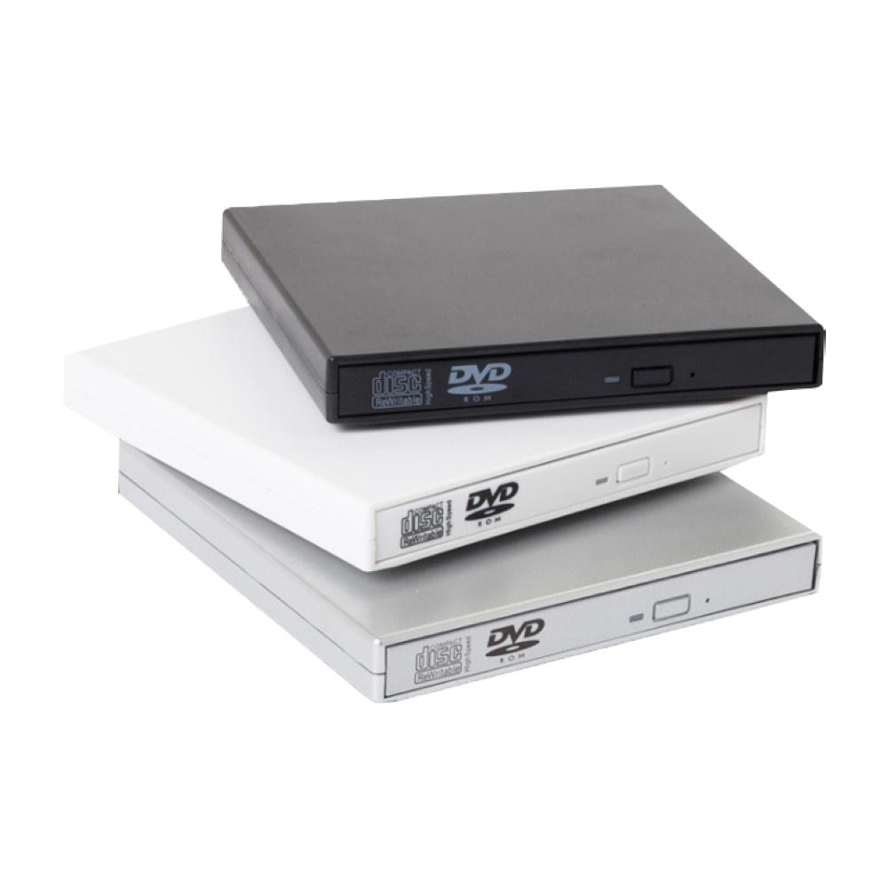 Usb ekstern cd-rw brenner dvd/cd-leser spiller optisk stasjon til bærbar datamaskin