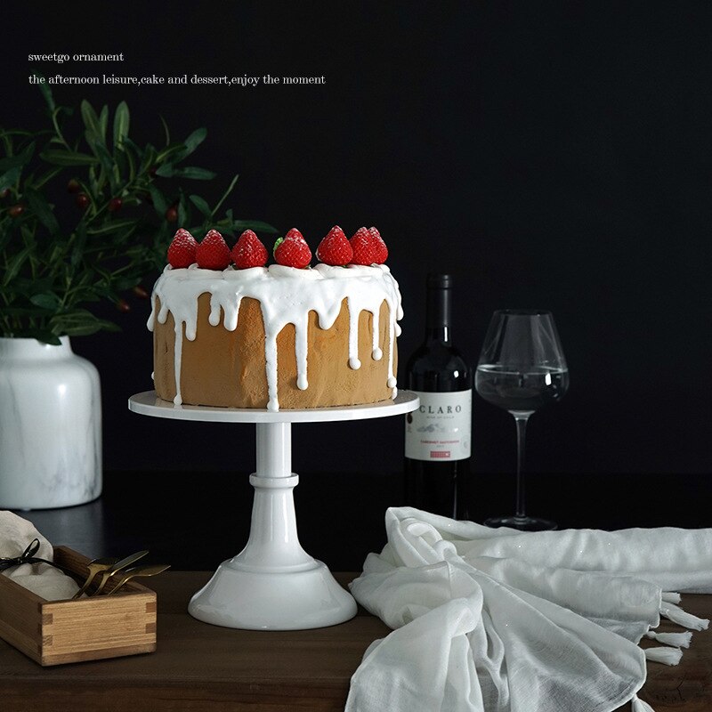 Cake stand Home party display stand wedding decoration wrought iron birthday tray dessert fudge desktop afternoon tea cake stand