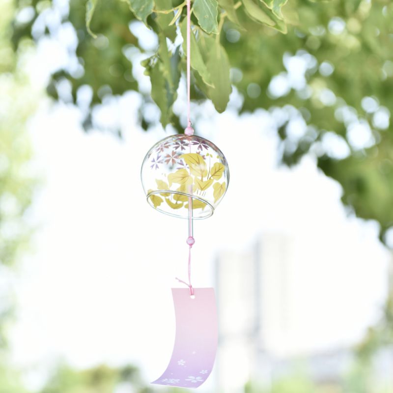 Wind Wind Klokken Handgemaakte Klokkenspel Opknoping Decoraties Glas Kerst Cadeau Thuis Decors Windgong Japanse Stijl