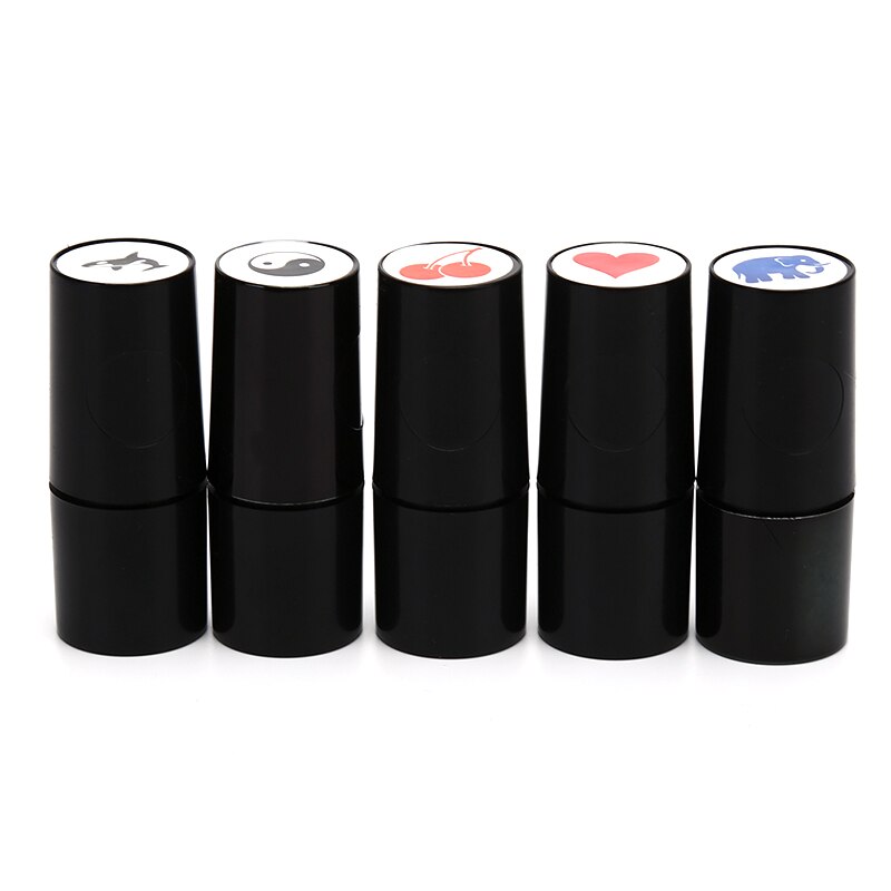 Plast golfball stamper fargefast hurtigtørkende golfball stamper markør inntrykk segl golfer suvenir