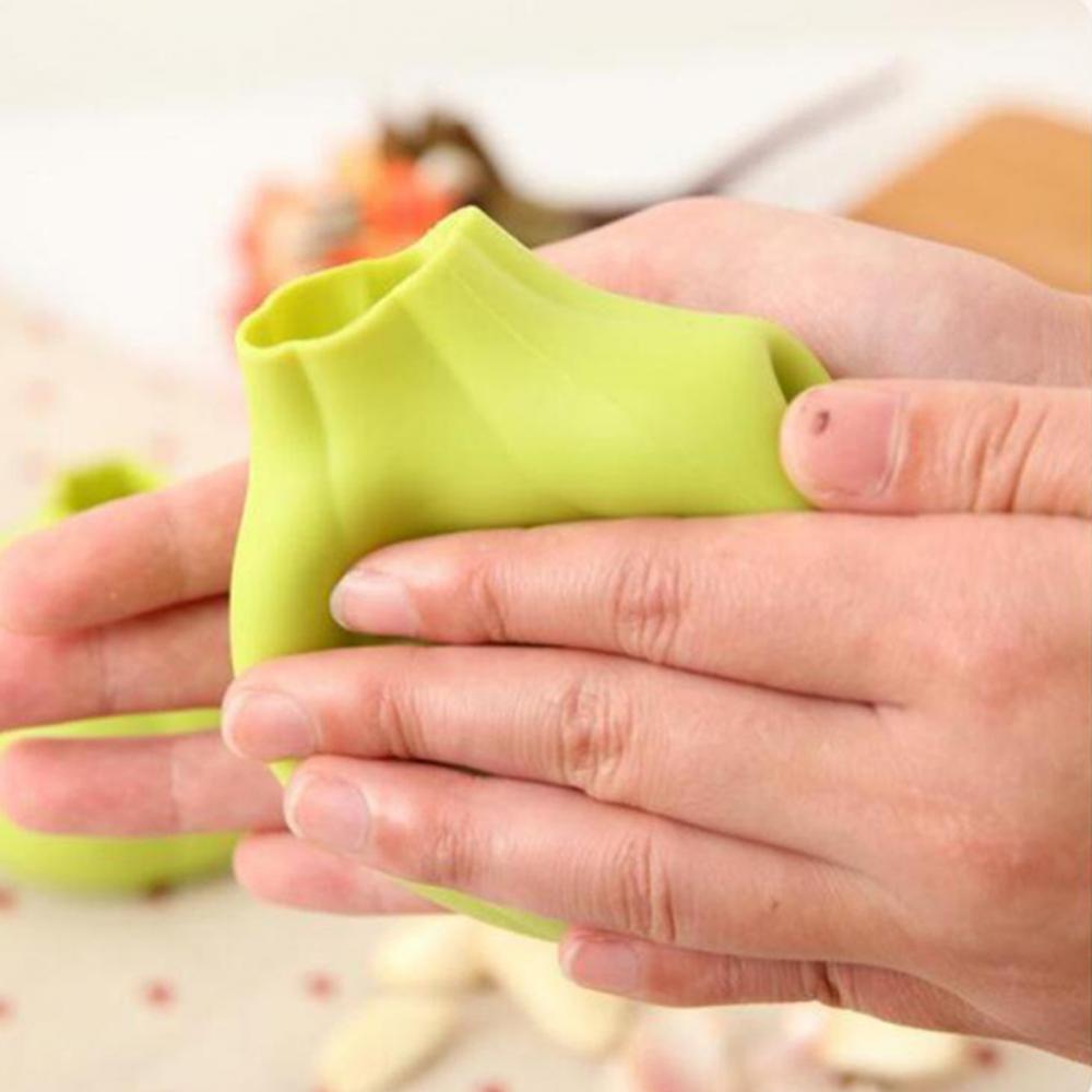 1pc silikonowe narzędzie robić obierania czosnku zawód kuchnia jadalnia obieraczki czosnku Ood stopień materiał silikonowy obieraczka robić czosnku rura
