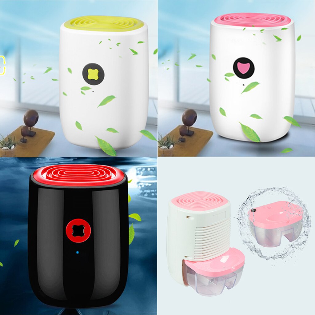 Mini Dehumidifier Electric Drying Damp Moisture Absorber Room Home Bathroom
