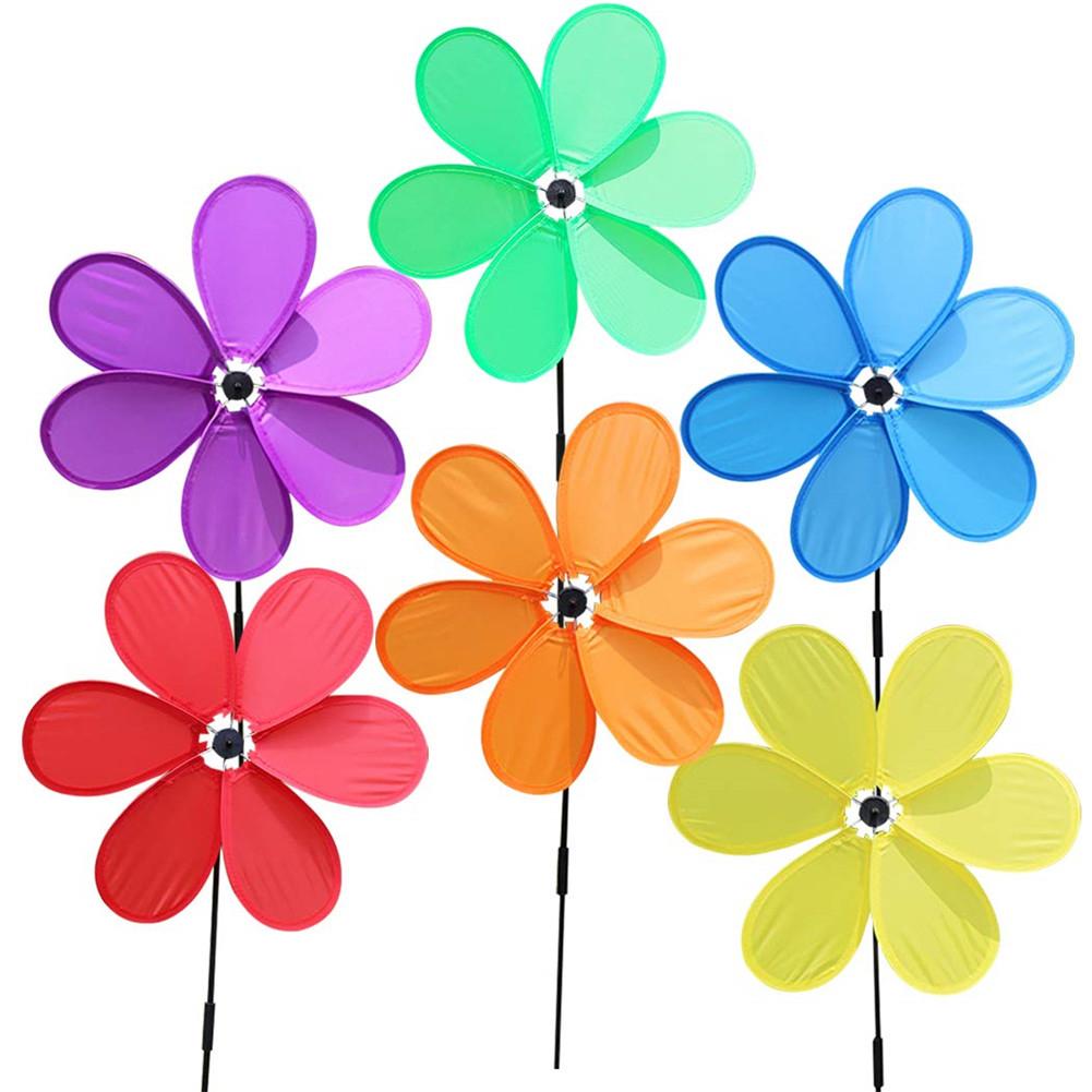 Wind Spinners Sunflower Lawn Pinwheels Windmill Party Pinwheel Wind Spinner for Garden Decor