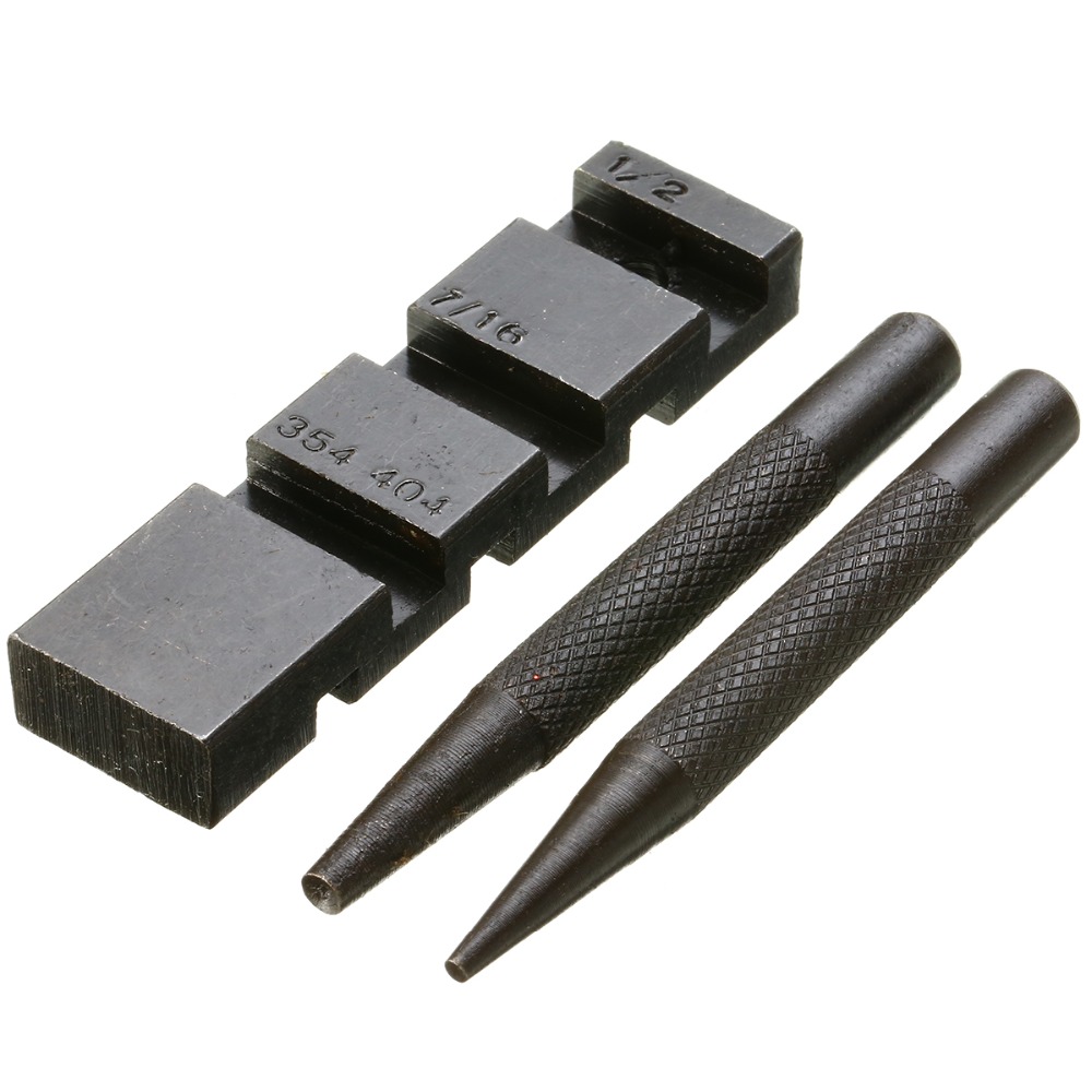 Punch Breaker &amp; Joiner Tools Set For Pocket Chainsaw Bar Chain Link Revit Breaker Joiner Chainsaw Tools Mayitr