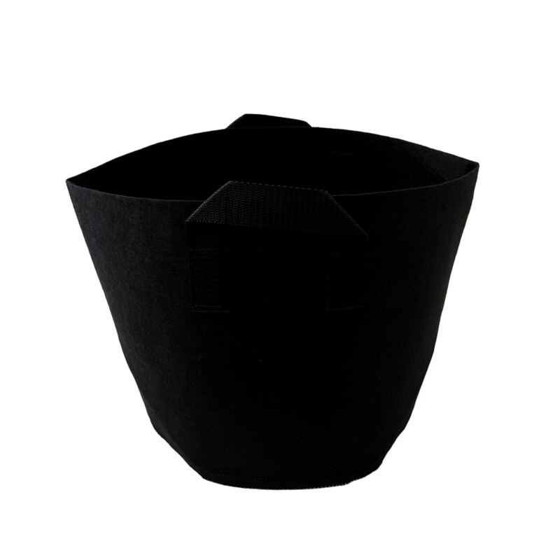 Non Woven Tree Fabric Pots Grow Bag Root Container Plant black hand with planting flowers nonwoven bags Grows Culture