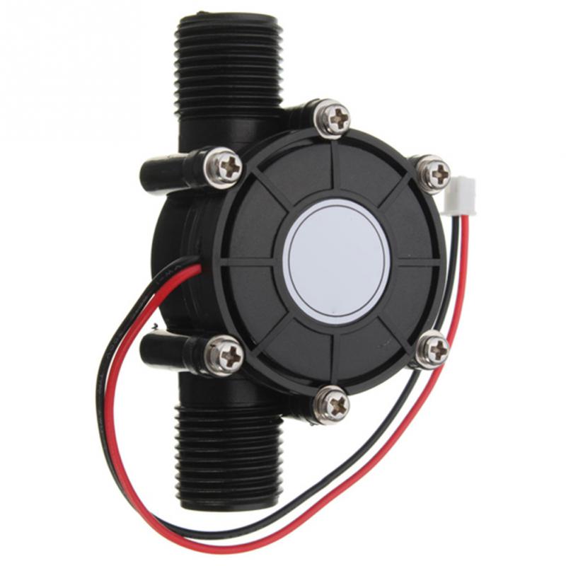 Microgenerador hidráulico de microgenerador hidráulico de CC de 80V/12V/5V y 10W, flujo de agua de grifo hidráulico DIY, motor generador de flujo de alta potencia