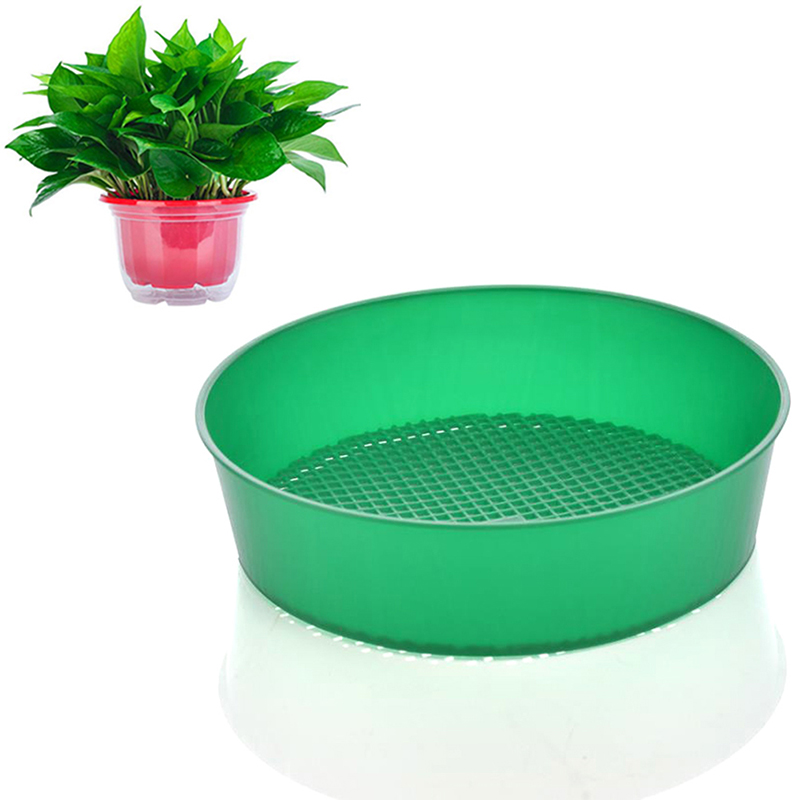Heavy Duty Garden Riddle Riddler Soil Sift Compost Sieve Mesh Seed Tray