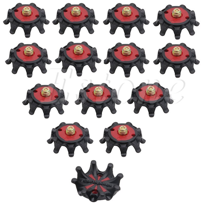 14pcs Golf Spikes Pins 1/4 Turn Fast Twist Schoen Spikes Vervanging Set nuttig