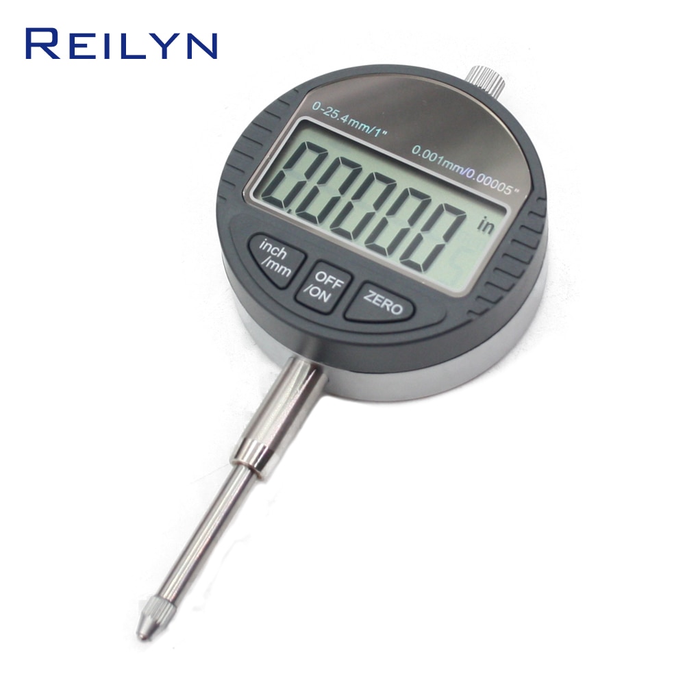 1 tommer (0-25.4mm)  elektronisk digital mikrometer gauge lcd-skærm 0.001mm elektronisk urindikator digital urmåler mikrometer