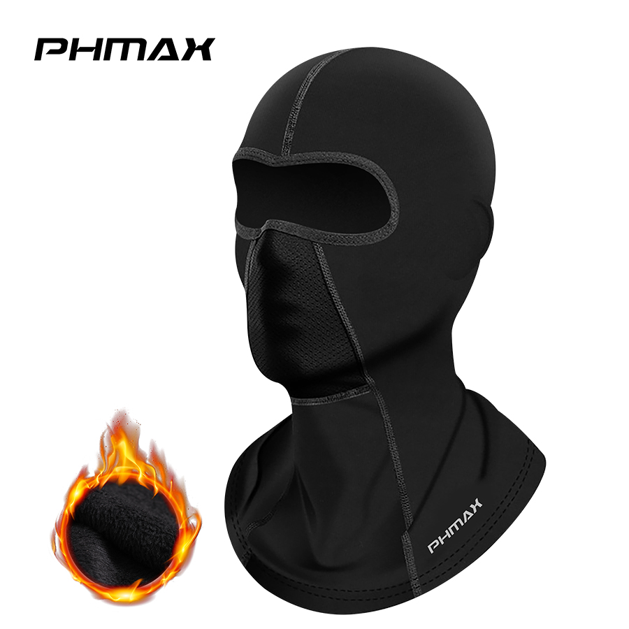 PHMAX Motorrad-Reitmaske, Windschutz und Wärme, atmungsaktiv, Vollgesichtsmaske, Sturmhaube, Mütze, Schal, Kapuze, Moto, Radfahrer, Windkappe
