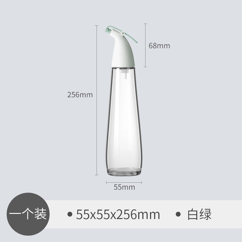 Cooking Seasoning Bottle Dispenser High Borosilicate Glass Olive Oil Soy Sauce Vinegar Pot Bottles Can: plum