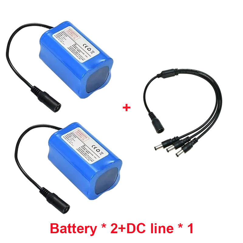 100% 7.4V 12000mAh 21700 Li-ion Battery For T188 T888 -5 V007 C18 H18 RC Fishing Bait Boat accessories: Brown