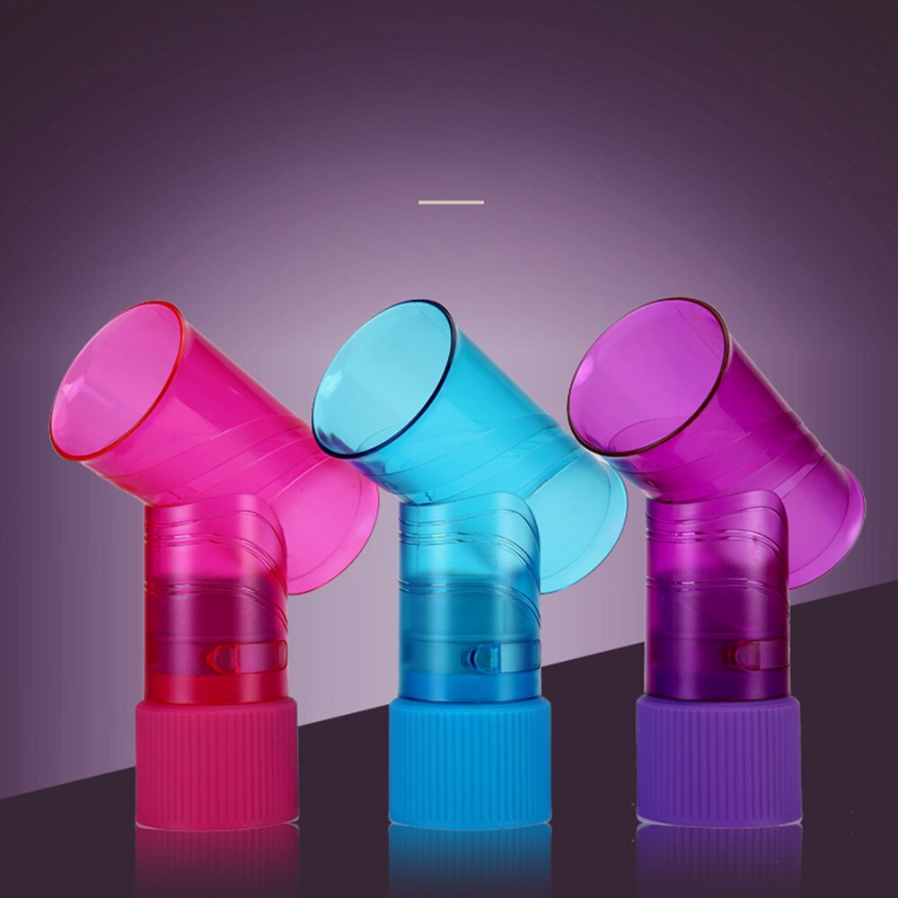 Hair Dryer Diffuser Wind Spin Curl Hair Salon Styling Tools Hair Roller Curler Make Hair Curly difusor purple