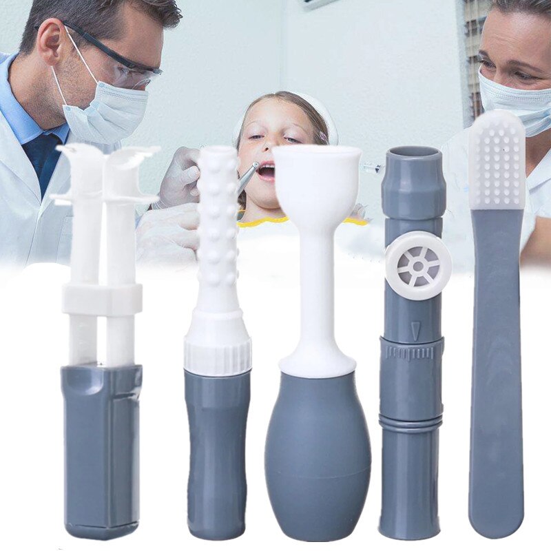 Lips Tongue Muscle Perceiving Trainer Recovery Oral Mouth Muscle Trainer Massager Brush Care Oral Perceiving Training Disability
