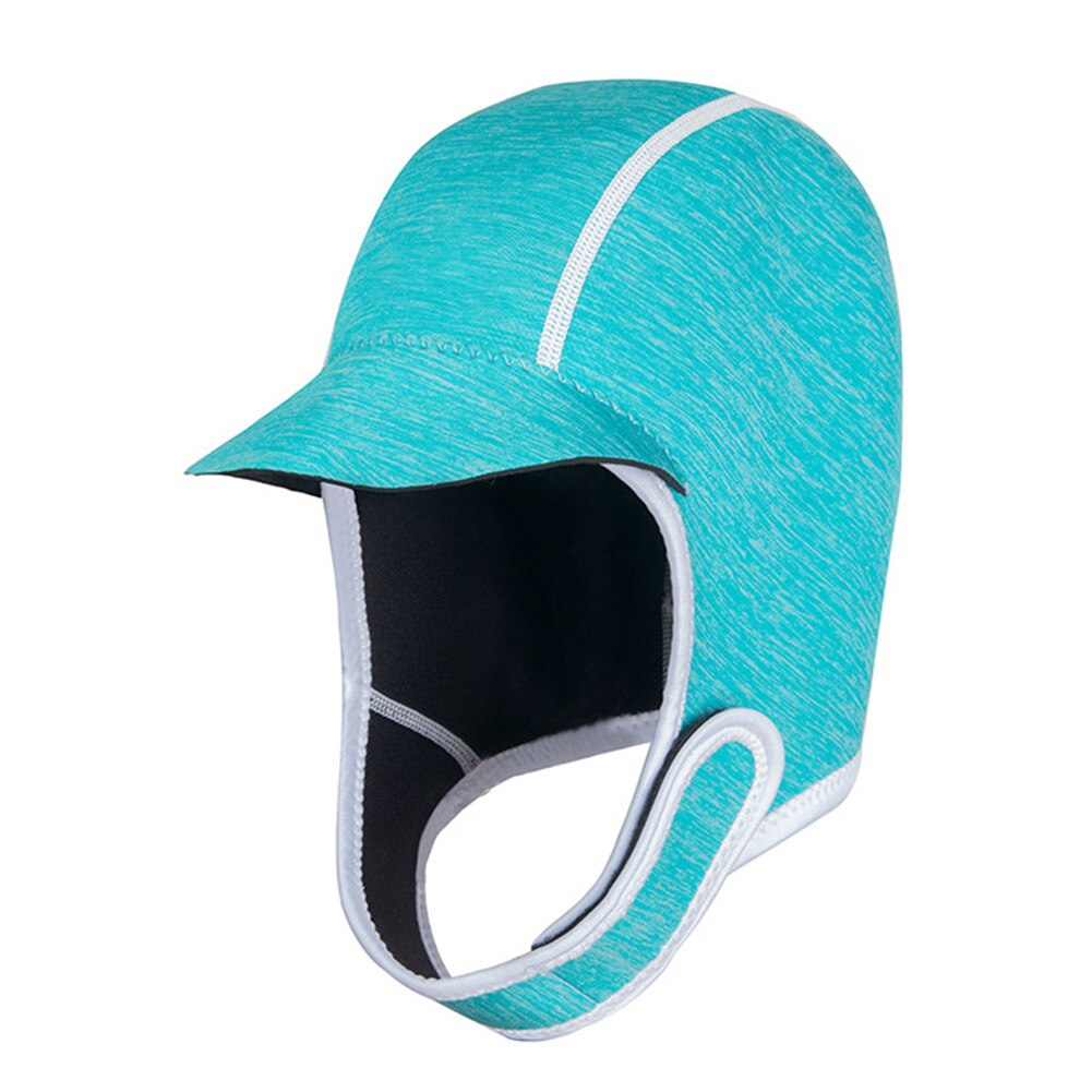 Gorro ajustable para Buceo, Surf, Kayak, Rafting, canoa, Snorkel, natación, sombrero, cómodo, , Surf, gorro para mantenerse ZJ: Azul cielo