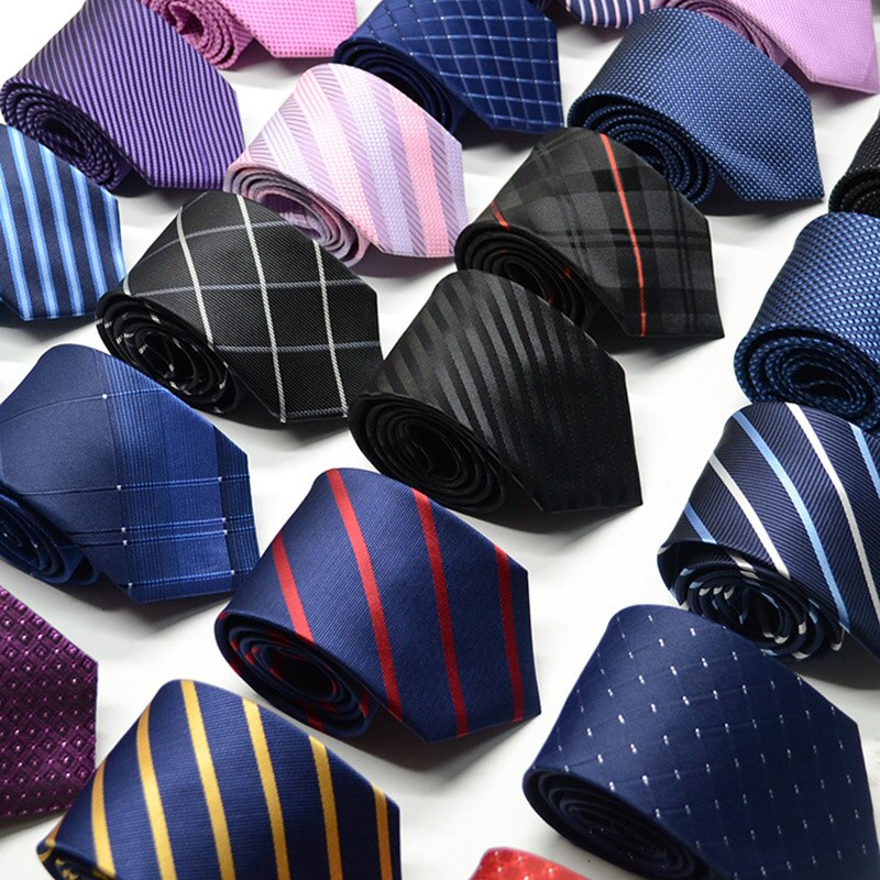 Corbata de , corbatas de 7,5 cm para hombres, 100 estilos de corbata hecha a mano, puntos a rayas azules y rojas para el lugar de trabajo de de boda