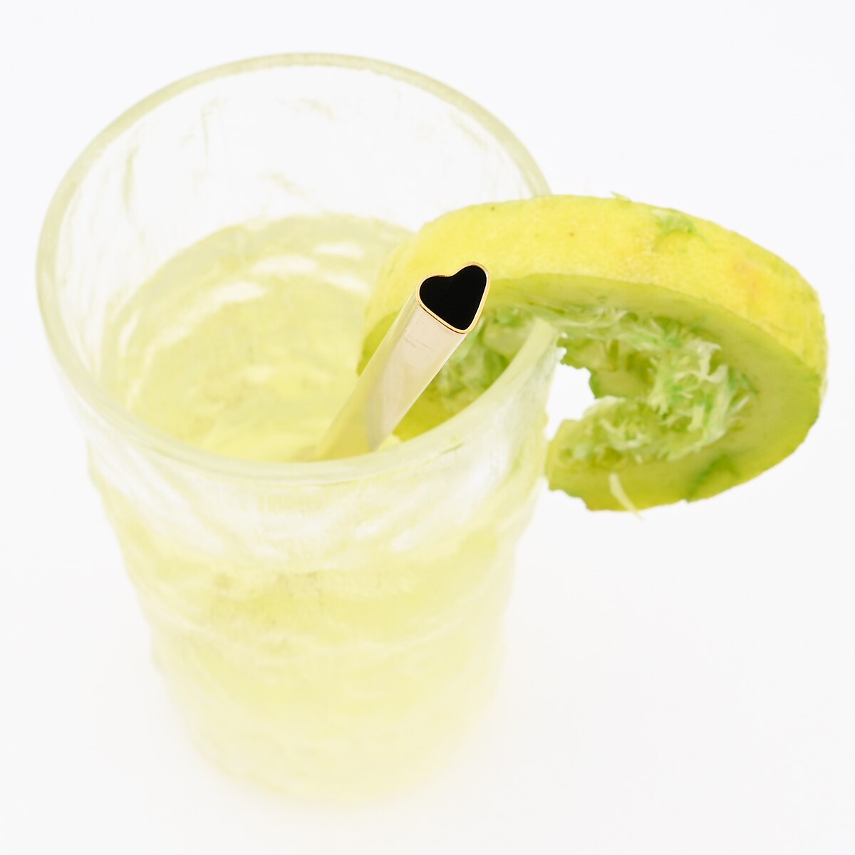 1Pc 304 Stainless Steel Drinking Straw Colorful Heart-shaped Straw Reusable Metal Straw Set Bar Pearl Milkshake Bubble Tea Straw