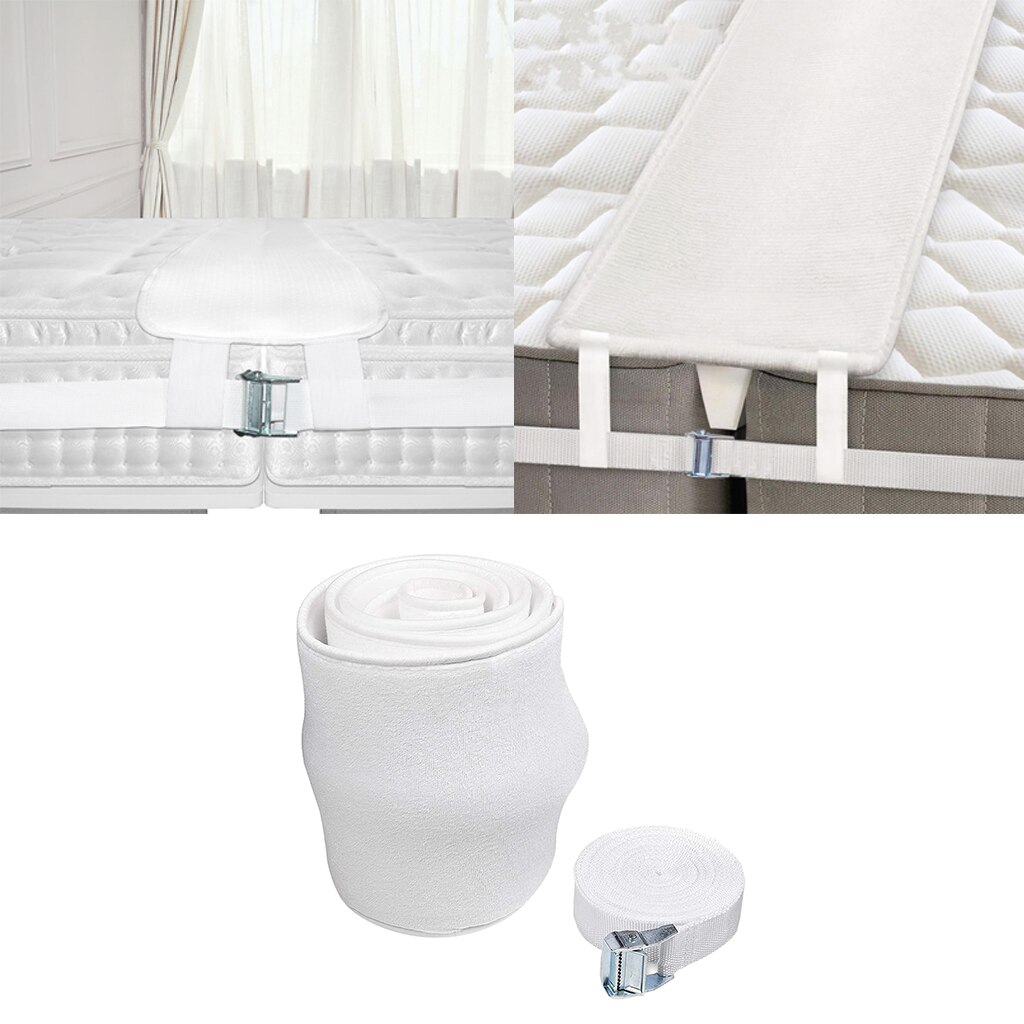 Connecteur de matelas réglable, pont de lit, coussinets de literie, jonction pour la maison, double à roi