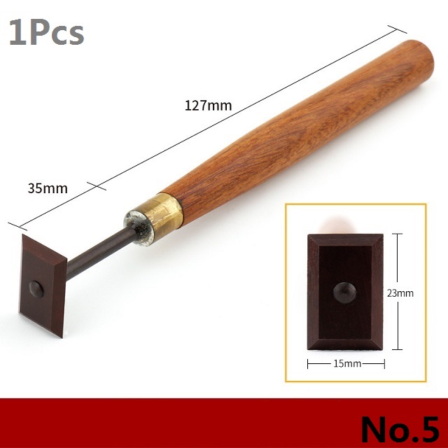 Ceramic Tool Trimming Tungsten Steel Knife Ceramic Clay Plastic Trimming Tool Mahogany Wear-resistant Super Hard Modification: 5 number