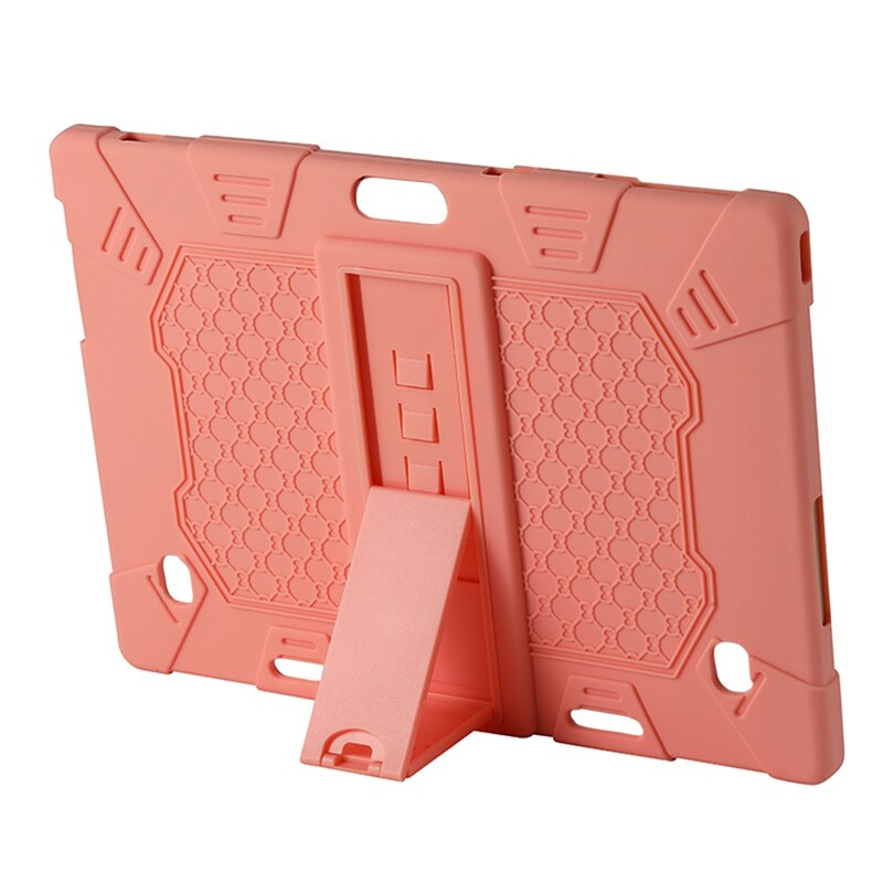 Tablet Case for Teclast M30 M30 PRO 10.1 Inch Tablet Silicone Case Adjustable Tablet Stand with Pen: pink