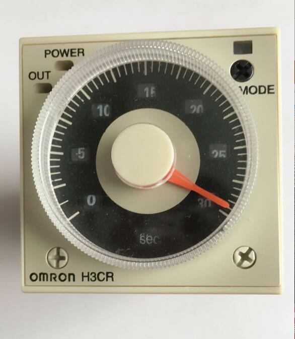 24-220VAC/DC H3CR-A8 time relay 1.2s to 300h 50/60Hz 8PIN with base Power on and off cycle delay time relay