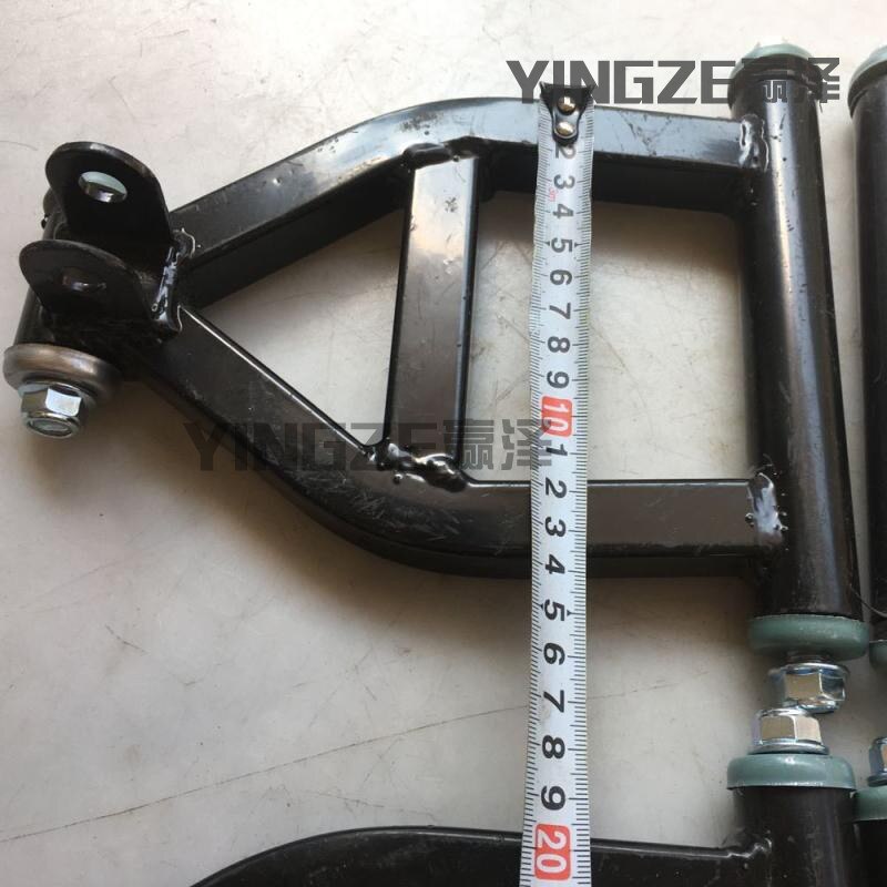 Go karting karting nelipyöräinen utv -jousitus atv etukehys