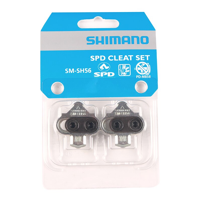 Shimano spd sm  sh51 sh56 poljinpidikkeet levypyörä kelluva maastopyörän kiinnikkeet  sh51 sh56 m520 m540 m8000 m8020 alkuperäistä shimanoa