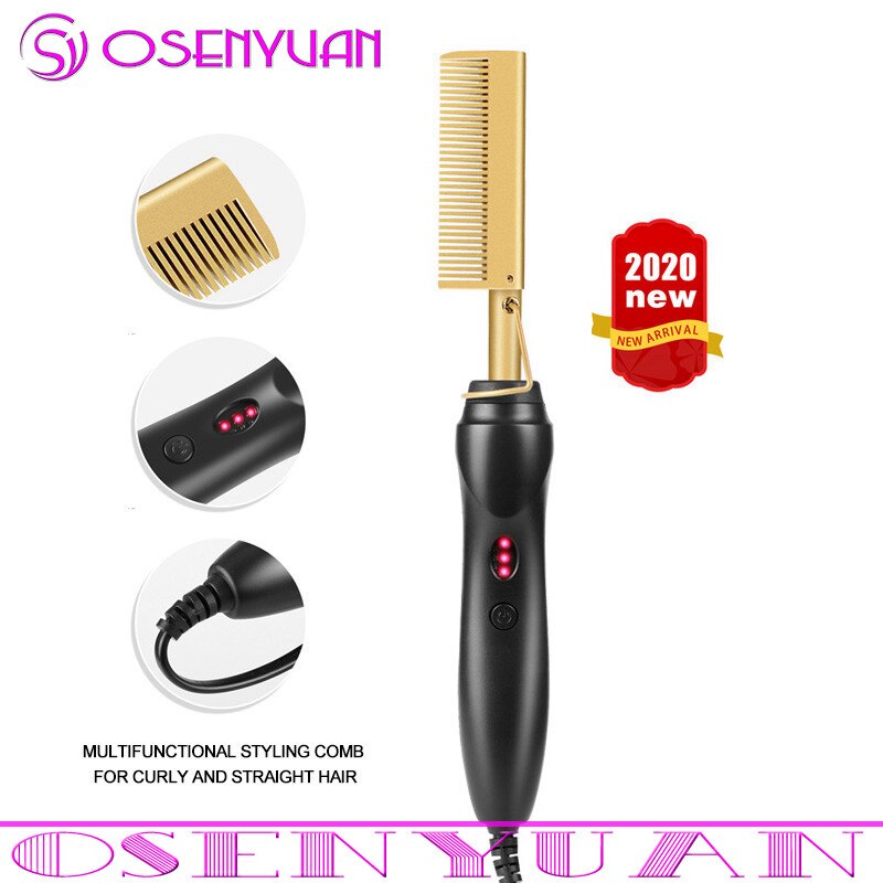 Suoristusrauta silitysraudat suoristusharja lämmityskampa hiukset suoramuotoilija aallotus kiharrin hiusten kiharrin kampa