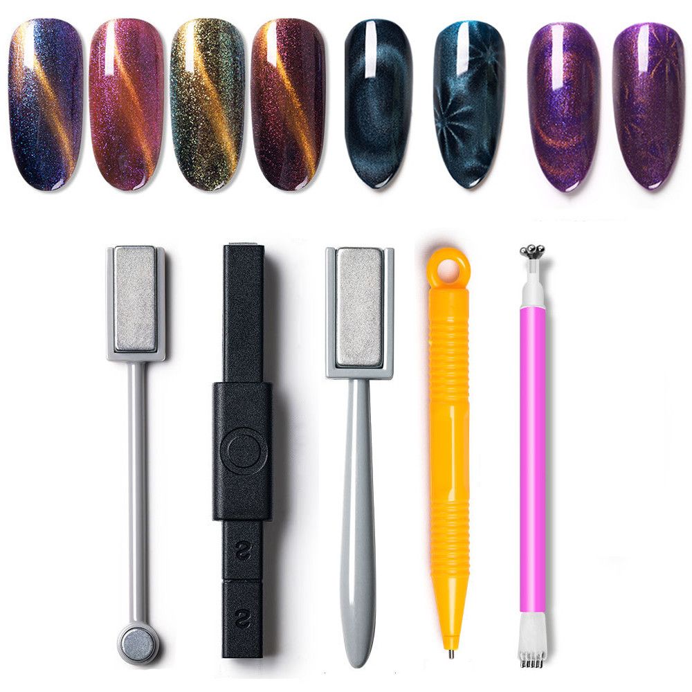 Multi-function for UV Gel Line Strip 9D Effect Strong Magnet Magnetic Nail Art Stick Magnet Board Cat Magnetic Stick