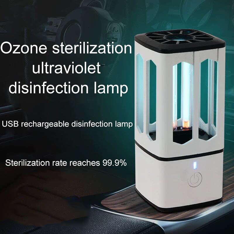 Ultraviolette lamper desinfektion mini uv lys sterilisator mobil køretøj hjem 3.8w uv bærbare mider sterilisationslys