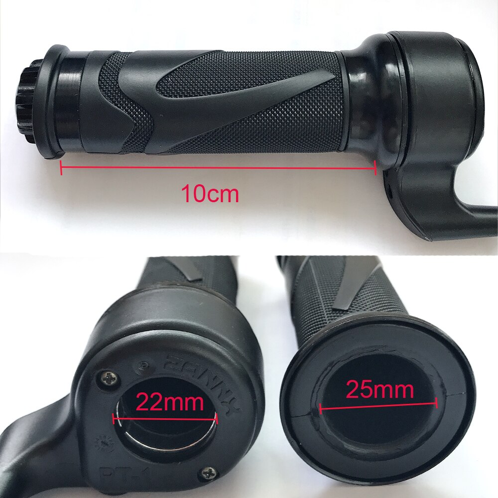 eBike Twist Throttle For Bafang BBS01 BBS02 BBSHD Speed Control Throttle Waterproof 3 Pin Electric Bicycle Throttle E Bike Parts