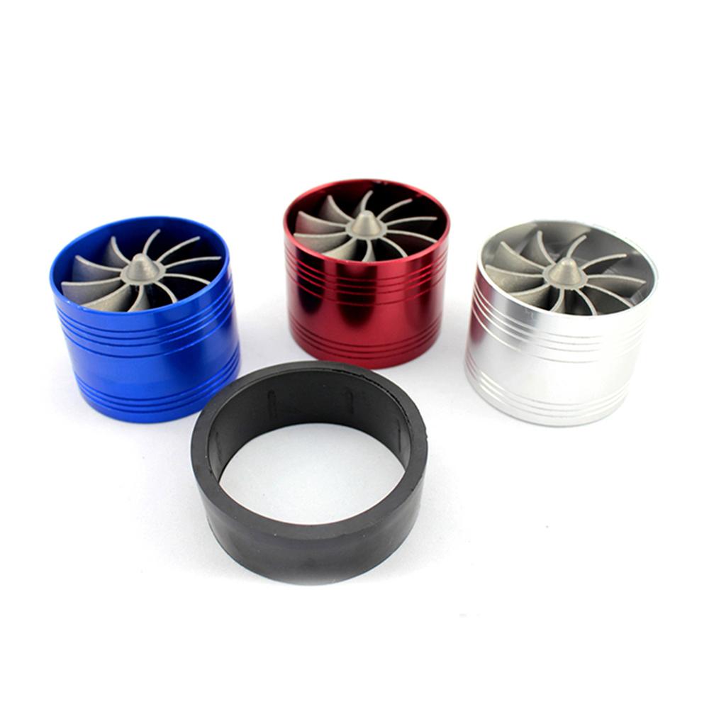 R-EP Air intake Turbo Kit Universal Car engine Turbine Single Double Air Filter Intake Saver Fan Supercharger Kits