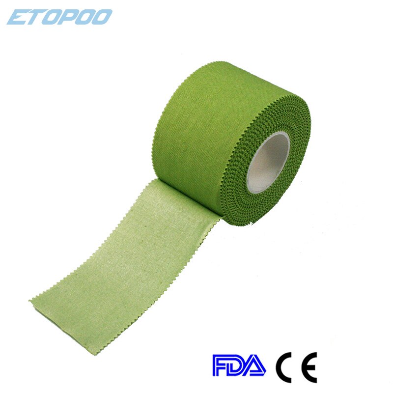 3.8cm*9.14M color Rigid Tape Sports Protect Rigid Sports Tape Strapping Tape Viscose Leukotape sport tape