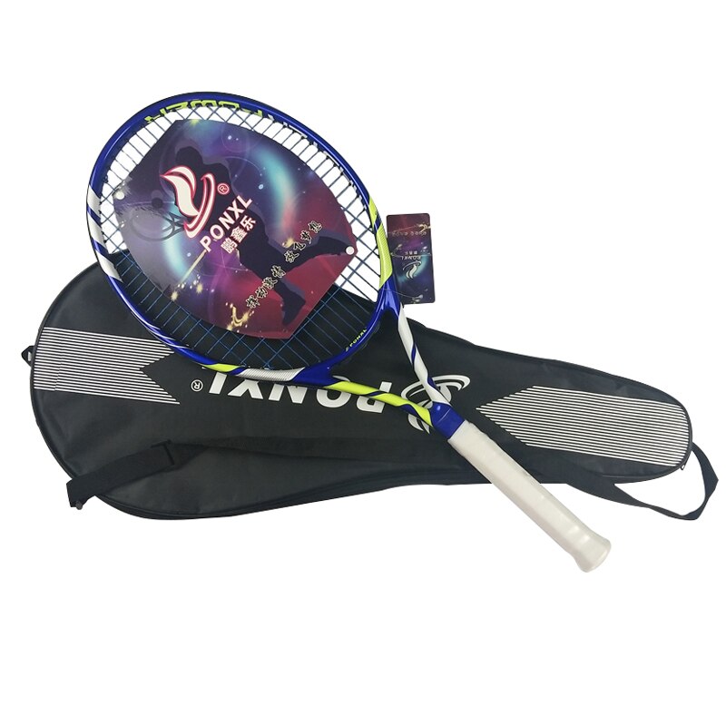 Racchetta da tennis Profesional impostato di tennis del Carbonio Padel Racchetta con Borsa Da tennis Overgrip corda Raquete De Tenis per Principianti Formazione