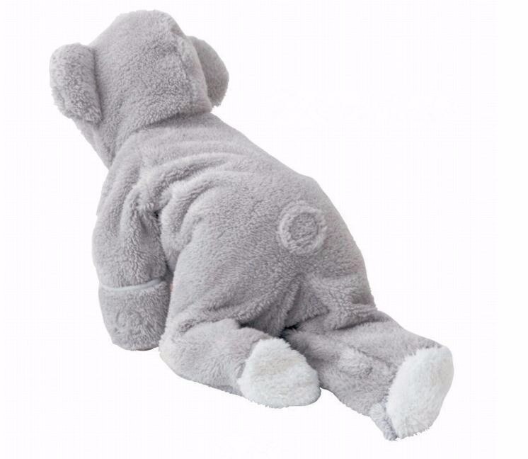 Lente Peuter Hoodie Kleding Polyester Baby Baby Meisjes Overalls Klimmen Uitloper Rompertjes 3M-12M Jongens jumpsuit A0026: gray / 12m